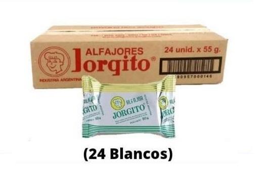 Alfajor JORGITO Blanco (CAJA x 24u.)